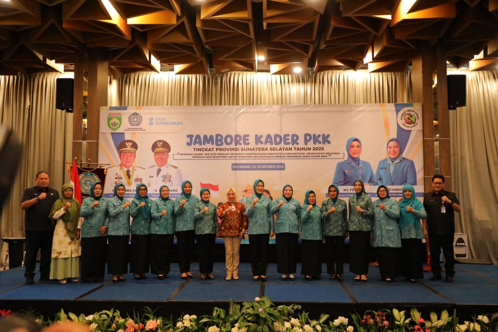 Jambore PKK Sumsel 2025, Dewi Sastrani Dorong Kader Perkuat Peran Dalam Pemberdayaan Keluarga