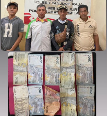 4 Terduga Pungli di Parkiran Pasar Tanjung…