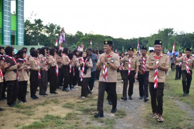 772 Peserta Ikuti Jambore Pramuka Ranting…
