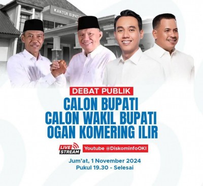 Besok KPU OKI Akan Gelar Debat Publik di…