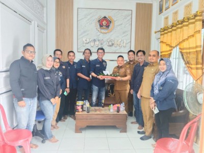 BPPD Kunjungi Seketariat PWI OKI, Ini Tujuannya