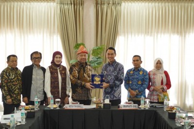 Bupati OKI Suarakan Kesejahteraan Guru PPPK Paruh Waktu ke Komisi X DPR RI