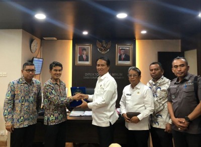 Datangi Kementrian PUPR, Pj. Bupati OKI…