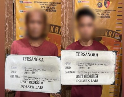 Dua Warga Lais Ditahan, Polisi Ungkap Pencurian Komponen Bulldozer Milik PT SSN