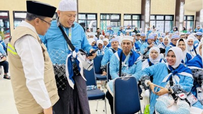 Hingga Kloter 6, Sebanyak 2.652 Jemaah Haji Embarkasi Palembang Telah Berangkat ke Tanah Suci
