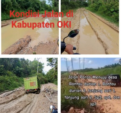 Jalan di OKI Banyak yang Rusak Parah, Yopi…