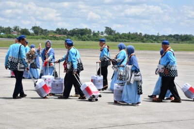 Kloter 4 Menuju Tanah Suci, Embarkasi Palembang Telah Berangkatkan Total 1.766 Jemaah