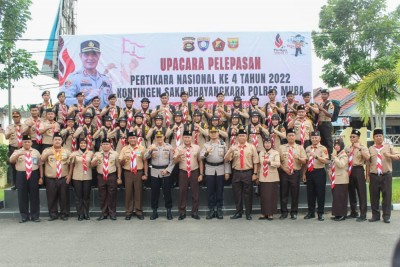 Kontingen Saka Bhayangkara Polres Muba Resmi…