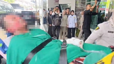 Korban Selamat Kecelakaan Bus ALS Dievakuasi dengan Helikopter ke Palembang