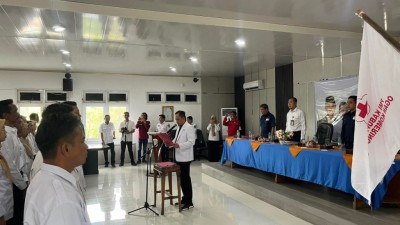 Pengurus PMI Kecamatan se-Kabupaten OKI…