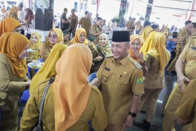 Pj. Bupati Apriyadi Pimpin Langsung Apel…