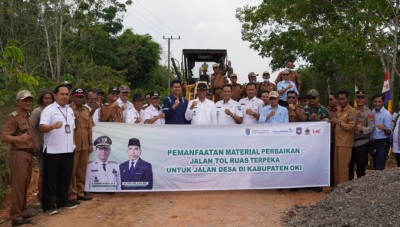 Pj. Bupati OKI Cek Perbaikan Jalan yang…