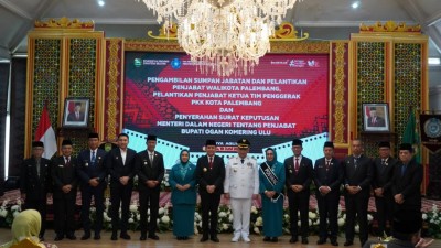 Pj. Bupati OKI Ucapkan Selamat Pelantikan…