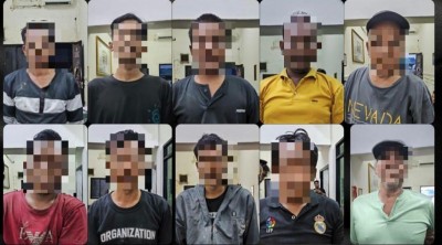 Polisi Ringkus 10 Penjudi Sabung Ayam di…