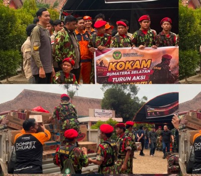 PT BMH Dukung KOKAM Sumsel Perkuat Kesiapsiagaan Karhutla melalui Bantuan Logistik