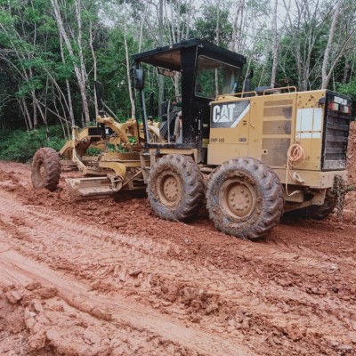 PT. Sampoerna Agro Turunkan Alat Berat Perbaiki…