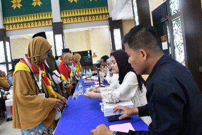 Sambut Kloter 3, Kemenhaj Sumsel Perkuat Komitmen Haji Ramah Lansia, Disabilitas, dan Perempuan