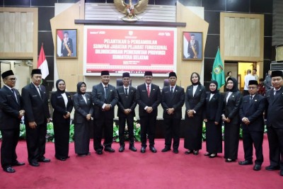 Sekda Edward Candra Lantik 47 Pejabat Fungsional…