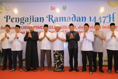 Sekda Sumsel Edward Candra Hadiri Pengajian…