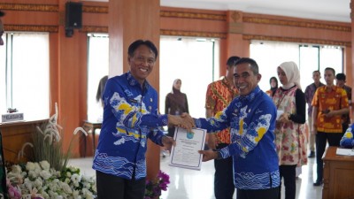Serahkan DPA 2025, Pj. Bupati OKI Tekankan…