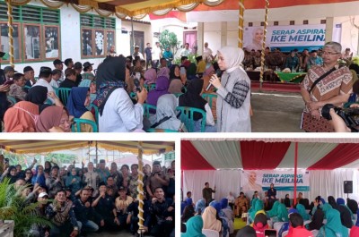 Serap Aspirasi, Ike Meilina Kunjungi 3 Kecamatan…
