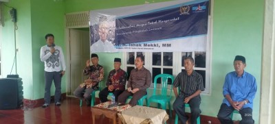Serap Aspirasi Warga, Ishak Mekki Silaturahmi…