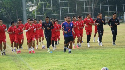Sumsel United Gelar Latihan Perdana, Nasuha: Fisik Pemain Jadi Prioritas Utama