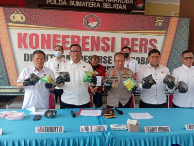 Transaksi Narkoba Digagalkan, 11 Kg Sabu…