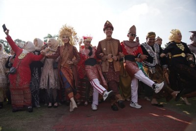 Upacara HUT ke-80 RI Kabupaten OKI, Sakral,…